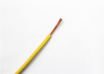 China Cable flexible aislado Pvc amarillo con el material del conductor de cobre en venta