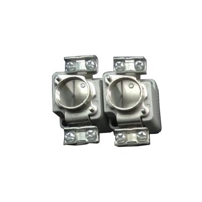 China 5JS5 603 NEZD flux-holder fuse bases. D02 rated current 63A single-pole and triple-pole rated voltages 400VAC/250V DC 415VAC for sale