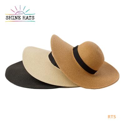 China Custom Character 2021 Sparta Summer Fishing Sun Beach Round Big Wide Brim Fashion Women Straw Hats for sale