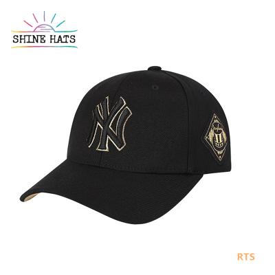 China breathable & Golf Waterproof Mens Snapbacks 5 Panel Cap Wholesale OEM Shinehats Embroidery Customize Logo Nylon Distressed Dad Hat Ponytail Hat for sale