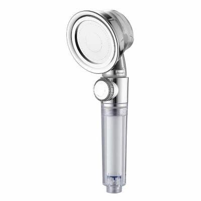 China No Needless Water Saving Bath Shower Head Pressurized Jet Cleaning 360 Degree Shower Head With Turbo Fan for sale