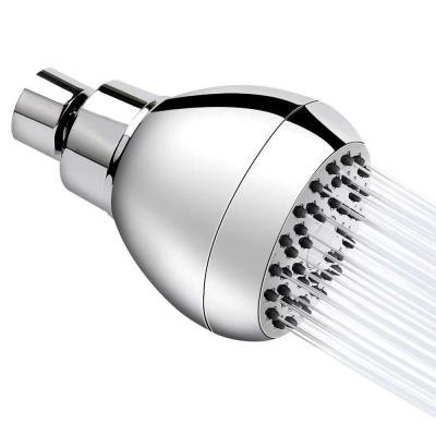 China Amazon Hot Slide Bar 3 Inch Supercharged Small 360 Shower Heads Chrome Top Shower Set for sale