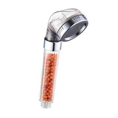 China Without Filter Negative Lonic Water Slide Bar Stone Water Saving High Pressure Shower Head for sale