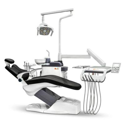 China A Comfortable Dental Unit and Dental Chair with Led Lamp dental equipment for sale