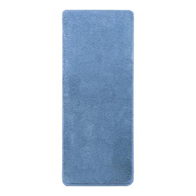 China Dusk Blue Bathroom Rug Washable, Large Bath Mat 50x120cm Microfiber Bath Mats For Bathroom Bathroom Ultra Soft Absorbent Blankets for sale