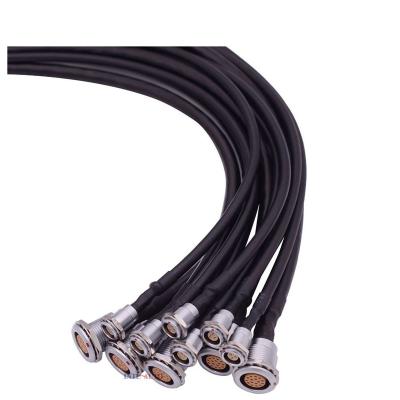 China Motorcycle INT-ZGG 2 3 4 5 6 7 8 9 10 12 14 16 18 19 22 26 30 Multi Core Connectors With Low Voltage Contacts Soldering Cable Wire for sale