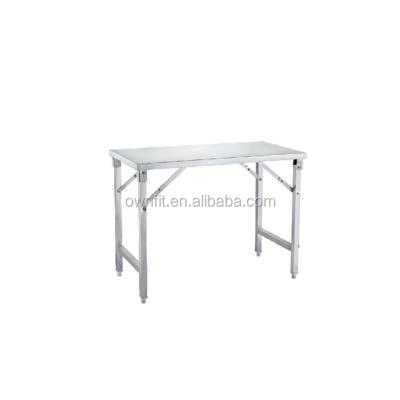 China China Factory Wholesale Modern Folding Stainless Steel Kitchen Work Table Folding Mobile Repair for sale