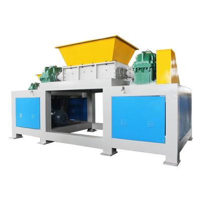 China Recycled Waste Rubber Plastic Crusher Machine Industry Double Shaft Shredder Machine For Sale for sale