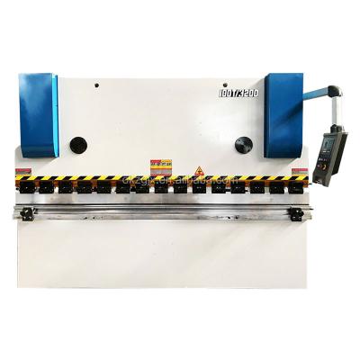 China Stainless Plate Bending WC67K Hydraulic Press Brake CNC Flat Bar Bending Machine for sale