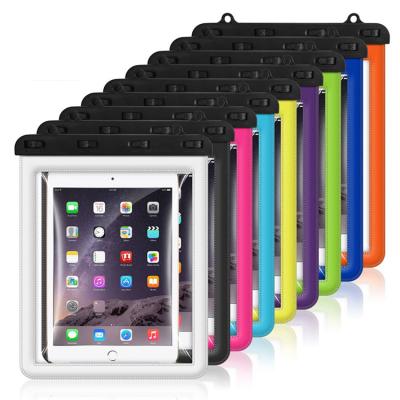 China Customer-made logo mini cover device waterproof transparent waterproof tablet bag waterproof cover diving bag for sale