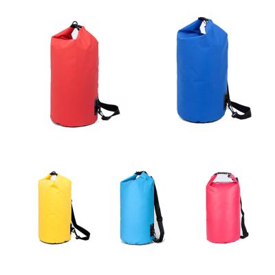 China 500D pvc tarpaulin 10L customer printed ocean pvc 500d tarpaullin sack dry bag waterproof pack bag for sale