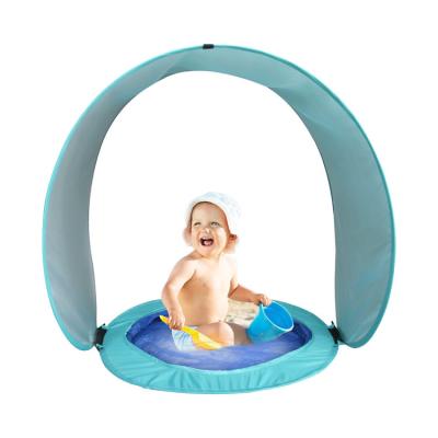 China Extended Type Factory Wholesale Custom Portable Baby Beach Tent With Built-in Pool for sale