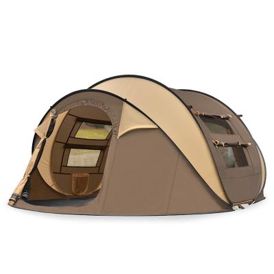 China Extended type quick automatic opening tent 2 3 4 person family camping tent beach increasing noise automatic easy travel up outdoor camping tents for sale