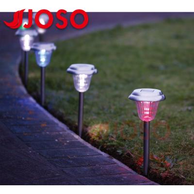 China 6PC STAINLESS STEEL SOLAR POST LIGHTS JS00058 for sale