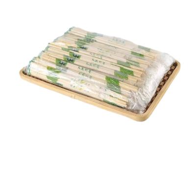 China Eco-friendly raw bamboo material chopsticks individually wrapped with OPP OR PAPER for sale