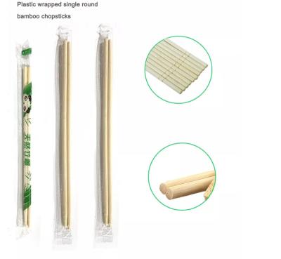 China Factory Price Wholesale Eco - Friendly Disposable Chopsticks Individually Bundled Bamboo Chopsticks for sale