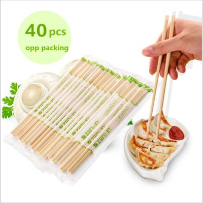 China Disposable Customized Old Size Round Bamboo Chopsticks for sale