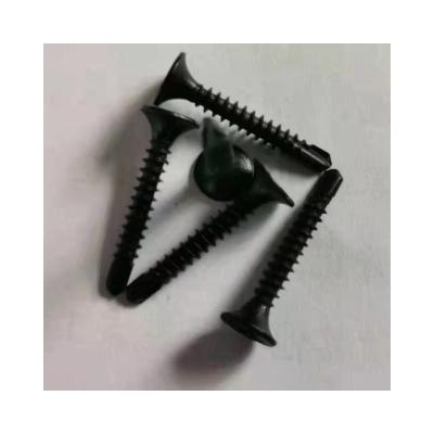 China Popular hot sale high quality black fine thread drywall screw steel for sale