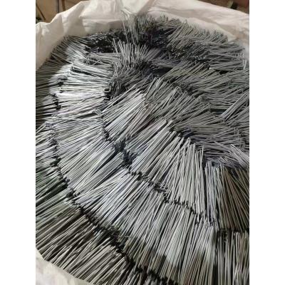 China Landscape Steel U Shaped Clips Galvanized Garden Stakes Ground Pin Ground Stake Turf Clip for sale