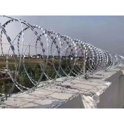 China Hot Selling Sophisticated Technology Cheap Razor Iron Weaving Barbed Wire for sale