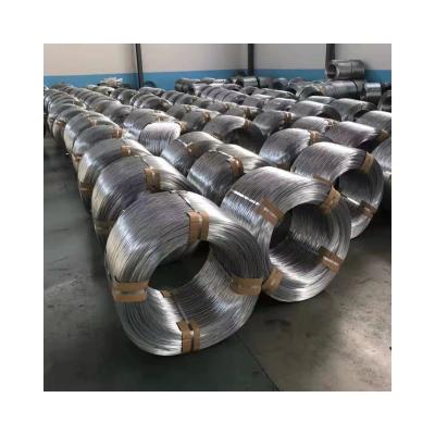 China Hot Dipped Smooth Flat Steel Ovalado Iron Weaving Wire For Arame Liso Galvanized Oval Wire for sale