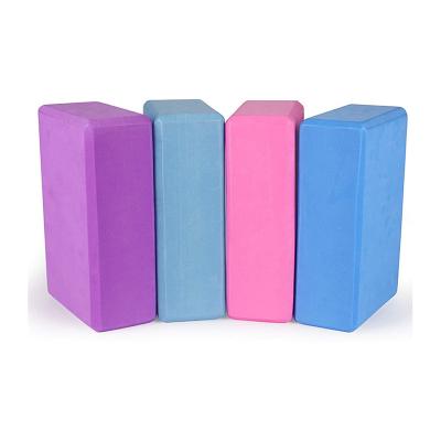 China Yoga Blocks Factory Directly Sell High Density Eco-friendly EVA Color Foam Yoga Blocks For Gym for sale