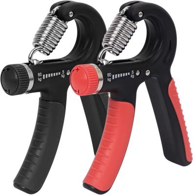 China Fitness Hand Grip Strengthener Workout 4 Pack Heavy Hand Grips Hand Grippers Leather Gym Hand Grips for sale