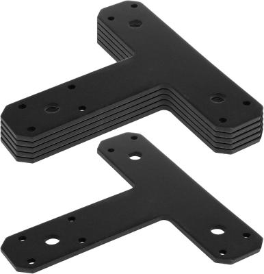 China Post To Beam Bracket 6PCS T Post Brackets Thickness 4mm For Repairing Fixing for sale