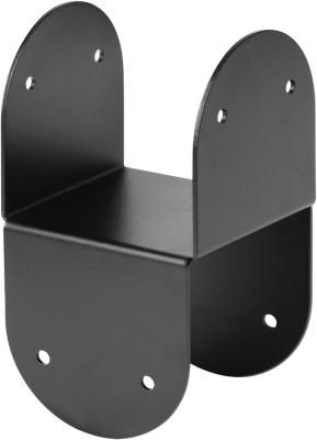 China 14 Gauge 4x4 Post Anchor Steel Mounting Brackets For Post To Wood Deck for sale