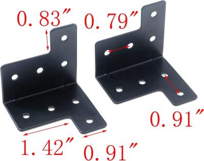 China Workbench Metal L Corner Brace Bracket Joint Fastener Galvanized for sale