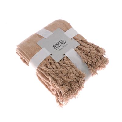 China Anti-Static Chenille Blanket Soft Blanket Throw Blankets With Fringe Tassel Decorative Throw Blanket For Couch for sale