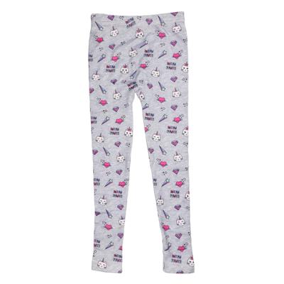 China Wholesale Custom Cute Cute Pattern Printed Children Kids Seamless Legging Pants For Girls for sale