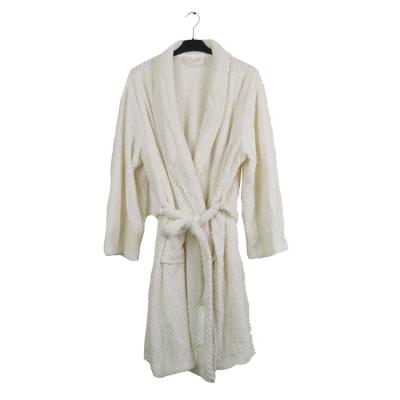 China Flannel Hooded Super Warm Soft QUICK DRY Fleece Winter Nightgown Shower Pajamas Women's Long Robes for sale