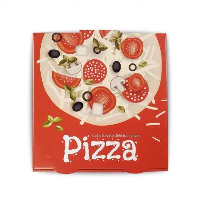 China Wholesale Custom Biodegradable Corrugated Disposable Commercial Takeout Packaging Box Pizza Box for sale