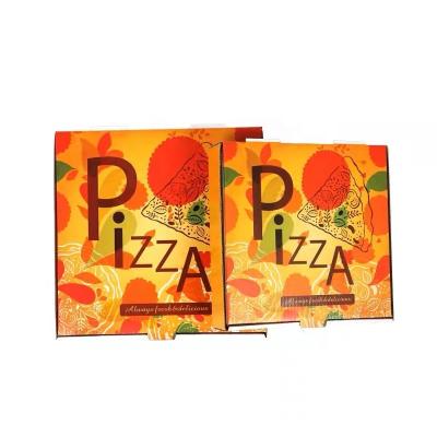 China Hot Commercial Disposable Biodegradable Pizza Box Pizza Box Takeout Package for sale