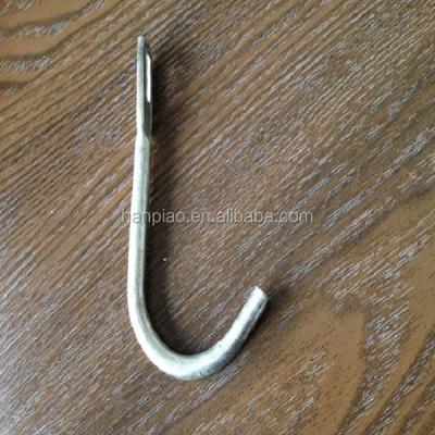 China Horizontal And Vertical Pipe Hook , Big And Small Pipe Clamp Concrete Formwork Scaffold Hook for sale