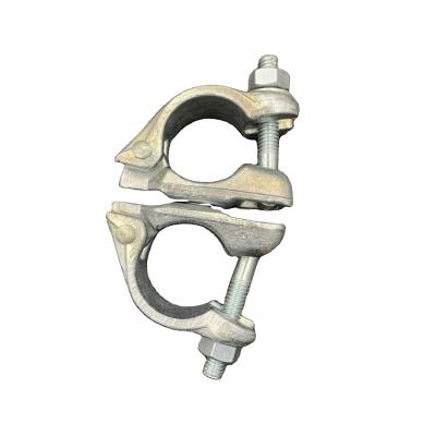 China Contemporary En74 / BS1139 Ladder Forged Fixed Swivel Scaffold Beam Clamp for sale