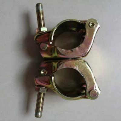 China Pipe Clamp Scaffolding Parts JIS Pressed Swivel Coupler From China for sale