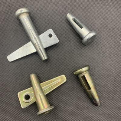 China Traditional Standard Wedge Bolt Wedge Formwork Construction Aluminum Wedge Round Pin Plywood Panel Wedge Pin for sale