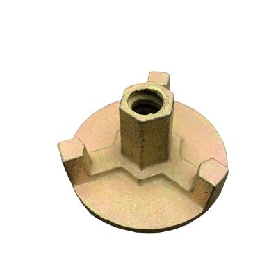 China Chinese Aluminum Accessories Three Wing Nut /Tie Rod Wing Nut of Industrial Site Formwork for sale