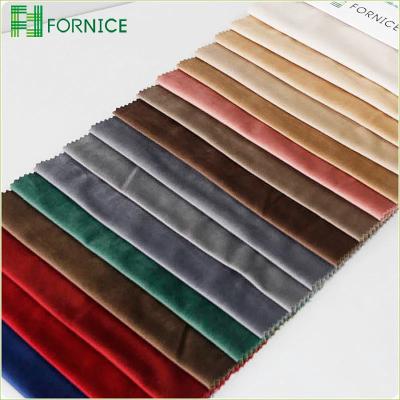 China New Design Hot Selling Single Dyed Upholstery Shrink-Resistant Sofa Fabric Customized by 100% Polyester for OEM DOM Service for sale