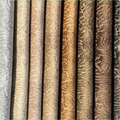 China Wholesale Custom Shrink-Resistant 24 Colors Embossed Sofa Fabric Material Prices Factory Foundry Good Quality 180GSM-500GSM for sale