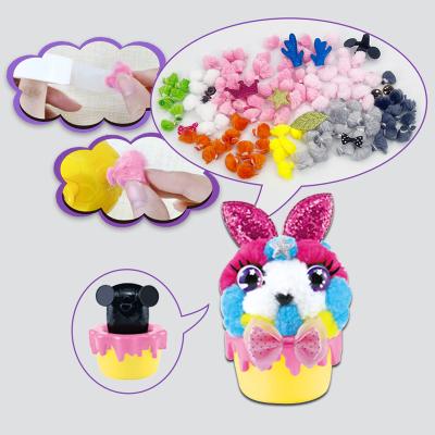 China Innovative DIY Dough Stuffed Animals Products 2022 Educational Handmade Arts DIY Dough Stuffed Animals Crafts Diy Toys Rabbit for sale