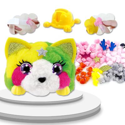 China Other Educational Creative Dough Arts Toys Colorful Cat Plush Craft DIY Educational Creative Dough Arts For Kids for sale