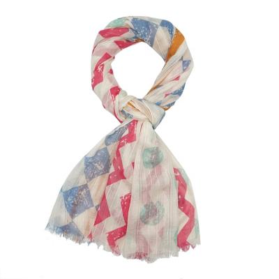 China Multicolor classic popular new style can choose Muslim scarf wave infinity fashion colorful scarf for sale