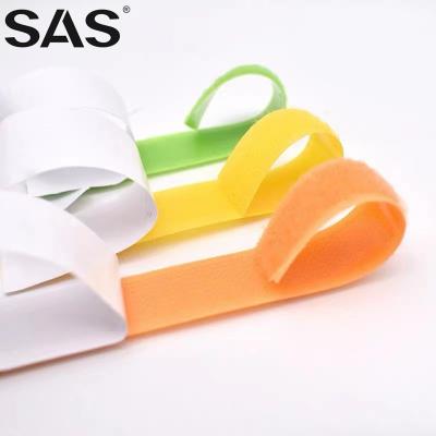 China Factory Price Sustainable Black SAS Heat Resistance Colored Universal Nylon Hook And Loop Fastener for sale