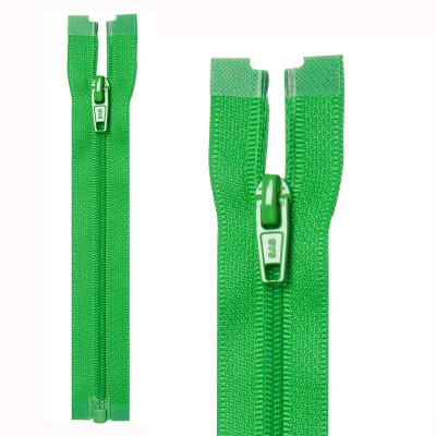 China Factory Wholesale Reverse Suit Diving Nylon Sliders SAS Double Zipper Jaladores for sale