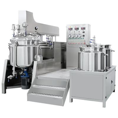 China Cosmetic factory production cosmetics production equipment vacuum emulsifier mixer manufacturing equipment cosmetic homogenization price for sale