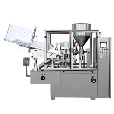 China Chemical Automatic Hose Filling And Sealing Machine , Cosmetic Compound Hose Filling And Sealing Machine for sale