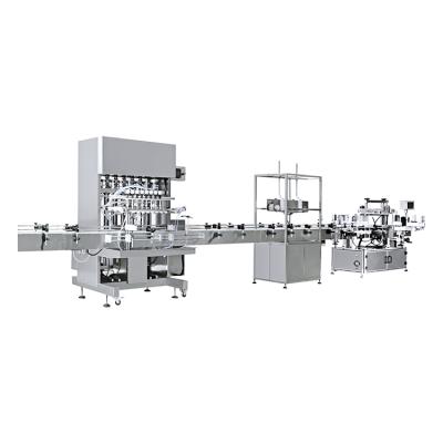 China Farms Factory Hot Sale Capping Labeling Machine Liquid Filling Capping Machines for sale